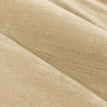  Cream Fabric - Heavy Chenille  Fabric (By The Metre) Natural Yard