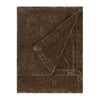 Plain Brown Throws - Heavy Chenille Velvet Throw Brown Yard 