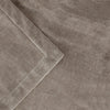 Plain Beige Throws - Heavy Chenille Velvet Throw Greige Yard 