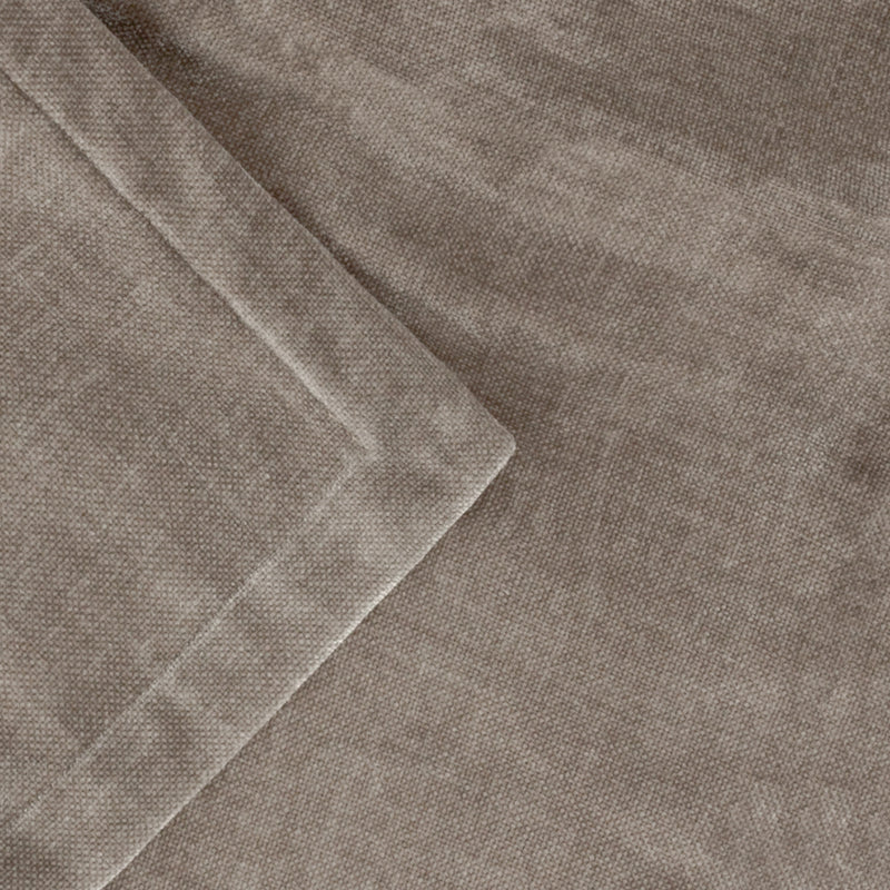 Plain Beige Throws - Heavy Chenille Velvet Throw Greige Yard 