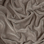 Plain Beige Throws - Heavy Chenille Velvet Throw Greige Yard 
