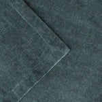 Plain Blue Throws - Heavy Chenille Velvet Throw Marine Yard 