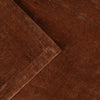 Plain Orange Throws - Heavy Chenille Velvet Throw Nutmeg Yard 