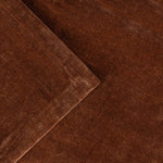 Plain Orange Throws - Heavy Chenille Velvet Throw Nutmeg Yard 
