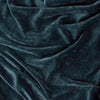Plain Blue Throws - Heavy Chenille Velvet Throw Navy Yard 