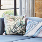 Prestigious Textiles Heartwood Velvet Cushion Cover in Cerulean