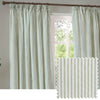  Curtains - Hebden Blackout Pencil Pleat Curtains Eucalyptus Yard
