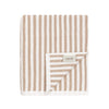 Striped White Bathroom - Hebden Striped Cotton Towels Natural Yard