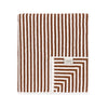 Striped White Bathroom - Hebden Striped Cotton Towels Pecan Yard