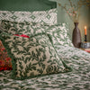 Geometric Green Bedding - Hedera Printed Duvet Cover Set Verdie Seventy Three