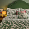 Geometric Green Bedding - Hedera Printed Duvet Cover Set Verdie Seventy Three