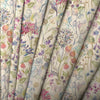 Floral Multi Fabric - Country Hedgerow Printed Cotton Fabric Classic Linen Voyage Maison