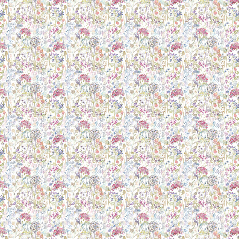 Voyage Maison Country Hedgerow Printed Cotton Fabric in Mini