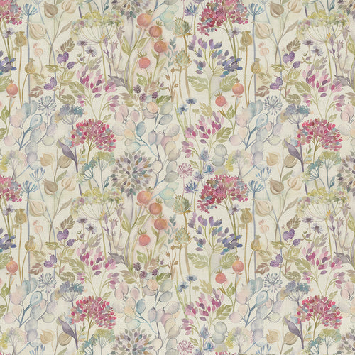 Floral Multi Fabric - Country Hedgerow Mini Fabric Linen Voyage Maison