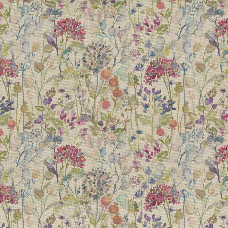 Voyage Maison Country Hedgerow Printed Cotton Fabric in Mini