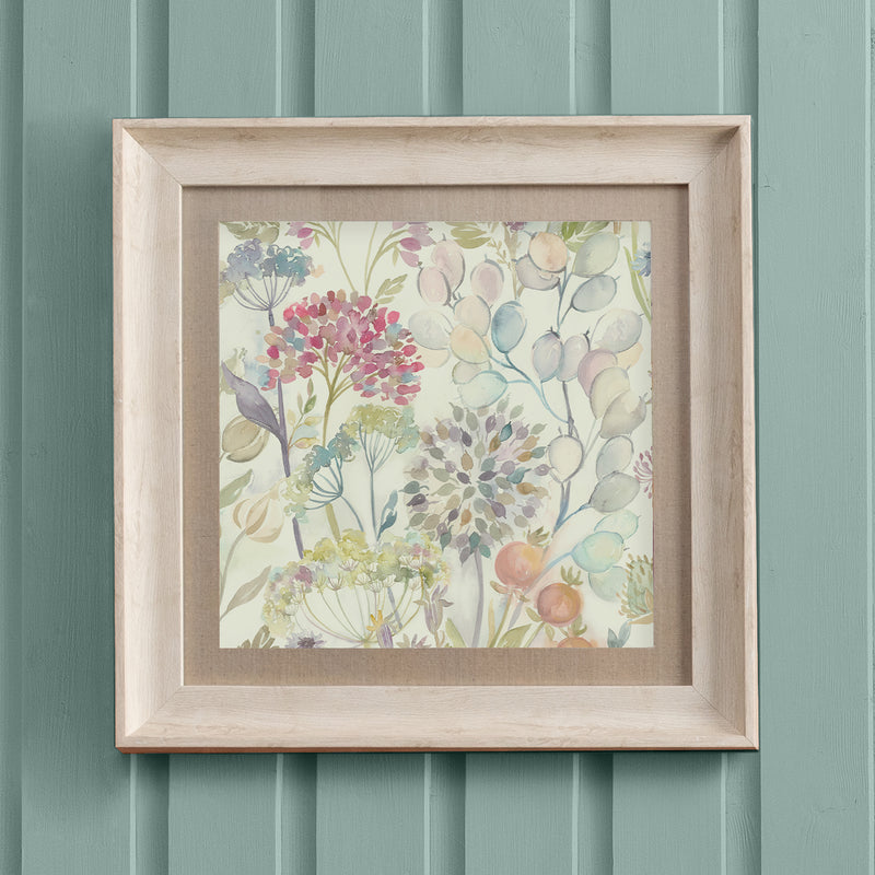 Hedgerow Framed Print Birch