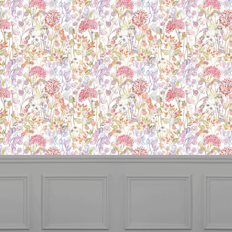 Voyage Maison Hedgerow 1.4m Wide Width Wallpaper in Autumn