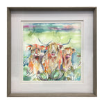 Voyage Maison Heilan Herd Framed Print in Nut