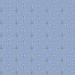 Voyage Maison Helaine Printed Cotton Fabric in Bluebell