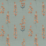 Voyage Maison Helaine Printed Cotton Fabric in Coral