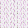 Voyage Maison Helaine Printed Cotton Fabric in Fuchsia Ecru