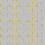 Voyage Maison Helaine Printed Cotton Fabric in Gold