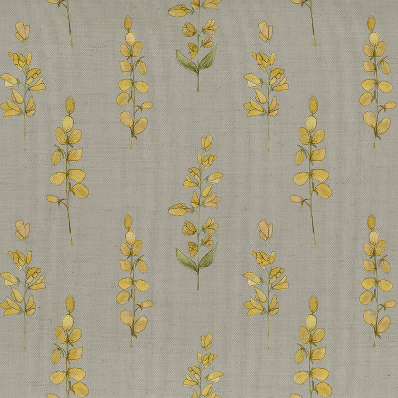 Voyage Maison Helaine Printed Cotton Fabric in Gold