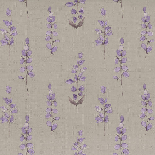 Voyage Maison Helaine Printed Cotton Fabric in Heather