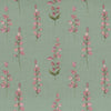 Voyage Maison Helaine Printed Cotton Fabric in Verde