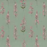 Voyage Maison Helaine Printed Cotton Fabric in Verde