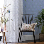 Voyage Maison Helaine 1.4m Wide Width Wallpaper in Bluebell