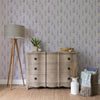 Voyage Maison Helaine 1.4m Wide Width Wallpaper in Heather