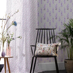 Voyage Maison Helaine 1.4m Wide Width Wallpaper in Heather