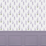 Voyage Maison Helaine 1.4m Wide Width Wallpaper in Lilac