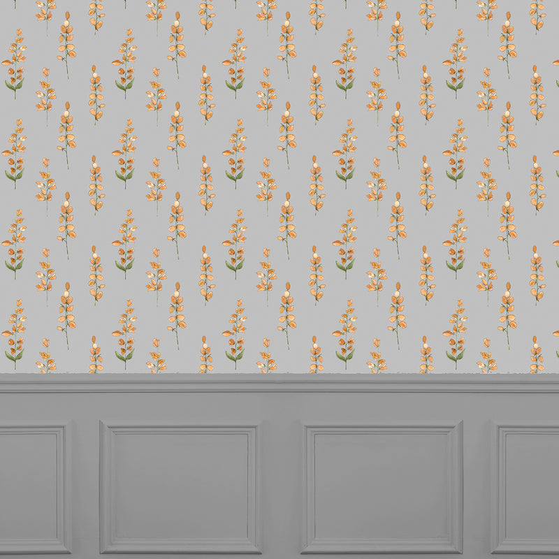 Voyage Maison Helaine 1.4m Wide Width Wallpaper in Russett