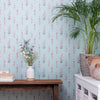 Voyage Maison Helaine 1.4m Wide Width Wallpaper in Verde