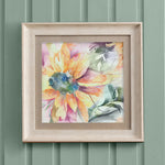 Voyage Maison Helianthus Framed Print in Birch/Mauve