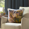 Floral Blue Cushions - Heligan Printed Cushion Cover Cornflower Marie Burke