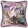 Floral Purple Cushions - Heligan Printed Cushion Cover Lavender Marie Burke