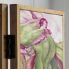 Marie Burke Heligan Solid Wood Room Divider in Fuchsia