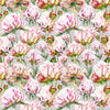 Marie Burke Heligan 1.4m Wide Width Wallpaper in Fuchsia