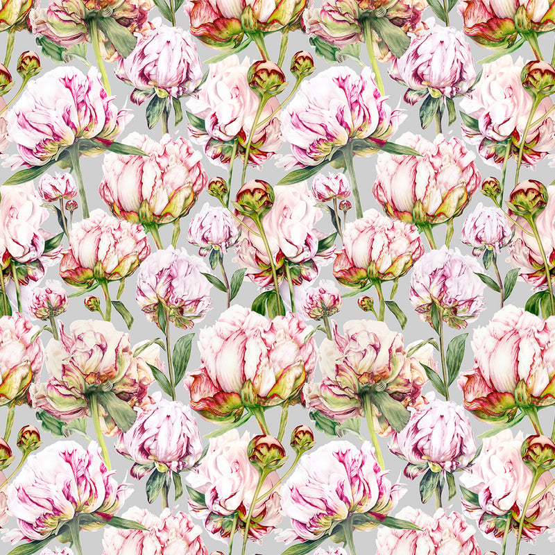 Heligan Wallpaper Sample Fuchsia