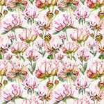 Marie Burke Heligan 1.4m Wide Width Wallpaper in Linen