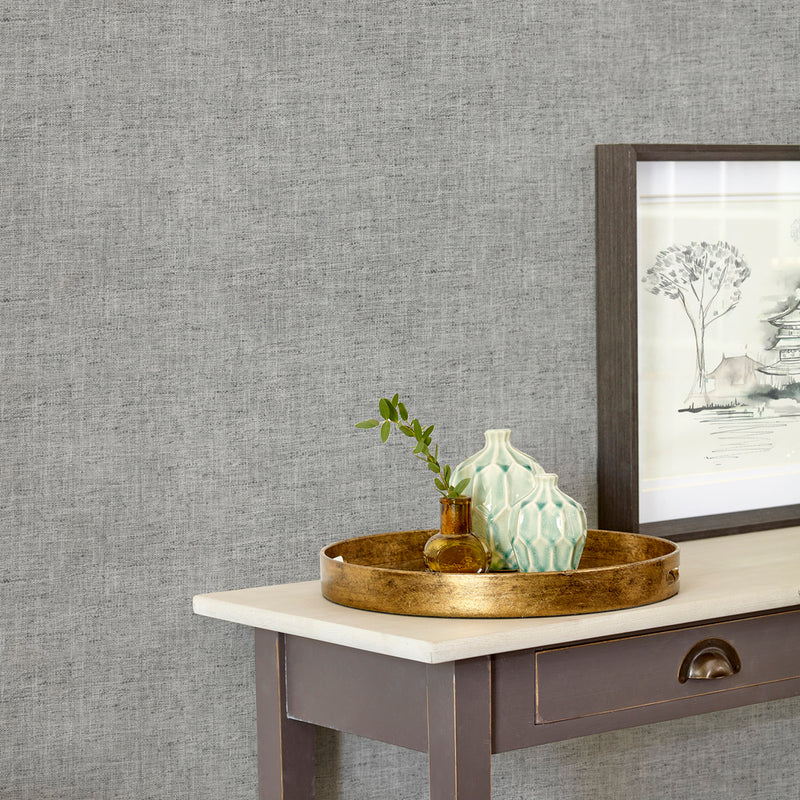 Voyage Maison Helmsley 1.4m Wide Width Wallpaper in Charcoal