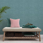 Voyage Maison Helmsley 1.4m Wide Width Wallpaper in Lagoon