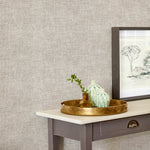 Voyage Maison Helmsley 1.4m Wide Width Wallpaper in Oatmeal