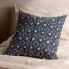 Yard Helm Organic Look Cotton Cushion Cover in Ink