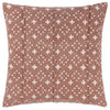 Yard Helm Organic Look Cotton Cushion Cover in Pecan