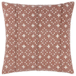 Yard Helm Organic Look Cotton Cushion Cover in Pecan