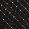 Plain Black Bedding - Henley Pin-cord Bedspread Black Paoletti